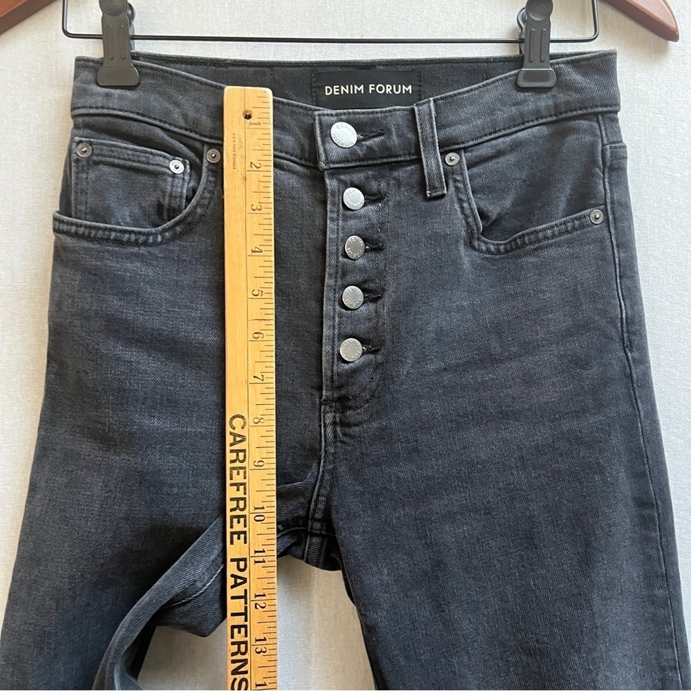 Denim Forum Aritzia Yoko High-Rise Organic Cotton Jeans Sz 25 - Picture 11 of 11